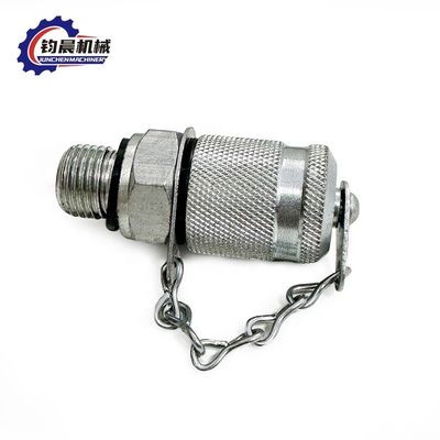 Conexão de flange Adaptador hidráulico com juntas de tubos de óleo personalizadas