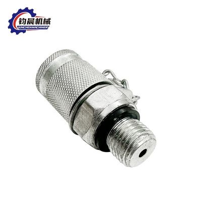 Conexão de flange Adaptador hidráulico com juntas de tubos de óleo personalizadas