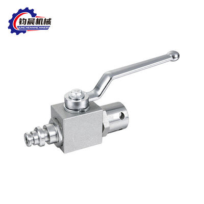 Válvula hidráulica de esferas de mineração de alta pressão de aço inoxidável 1/4&quot;-11/4&quot; para gás/água/óleo