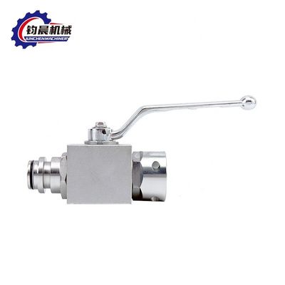 Válvula hidráulica de esferas de mineração de alta pressão de aço inoxidável 1/4&quot;-11/4&quot; para gás/água/óleo