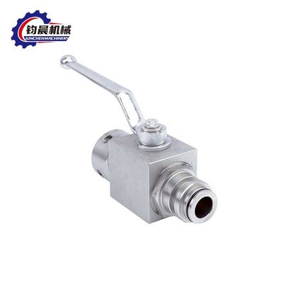 Válvula hidráulica de esferas de mineração de alta pressão de aço inoxidável 1/4&quot;-11/4&quot; para gás/água/óleo