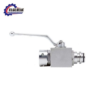 Válvula hidráulica de esferas de mineração de alta pressão de aço inoxidável 1/4&quot;-11/4&quot; para gás/água/óleo