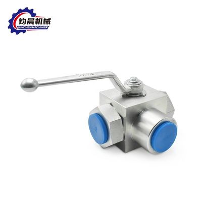 OEM Baixa temperatura KHB3K válvula de esfera hidráulica com revestimento de zinco flangado