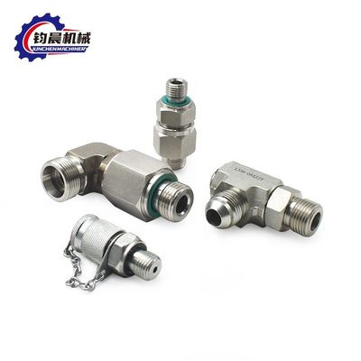 Aço inoxidável 316 / 304 Gás natural válvula de verificação de molas hidráulica Ferrule Joint