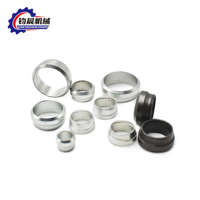 Adaptador de tubulação métrico de polegadas de jic hidráulico com conexão de flange de cabeça hexagonal
