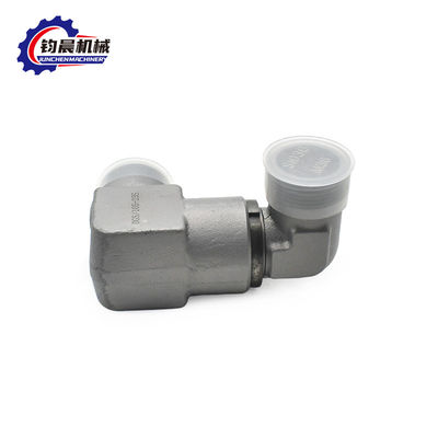 Aço hidráulico de carbono com cotovelo de 90 graus, com ligação de flange e juntas de tubos de fios