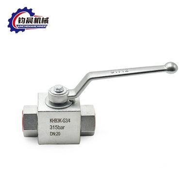 OEM mais vendido-Hydraulik Kugel Hahn KHB3K Zweiwege-Dreiweg Eventil