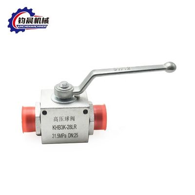 Válvula de esfera hidráulica de alta pressão para gás/água/óleo com fio interno KHB3K-28LR