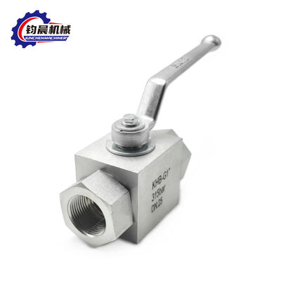 KHB-G1'' 315bar DN 25 válvula de esfera de alta pressão para gás/água/óleo de alta temperatura