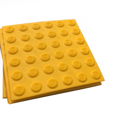 300*300 Pedaços tácteis de plástico PVC/PU para caminhada segura e melhoria da acessibilidade